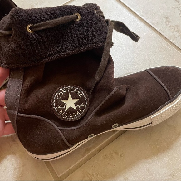 Converse All Star Andover Suede Fold Down
Ankle Boots Sneaker Brown Size 6 - Picture 4 of 14